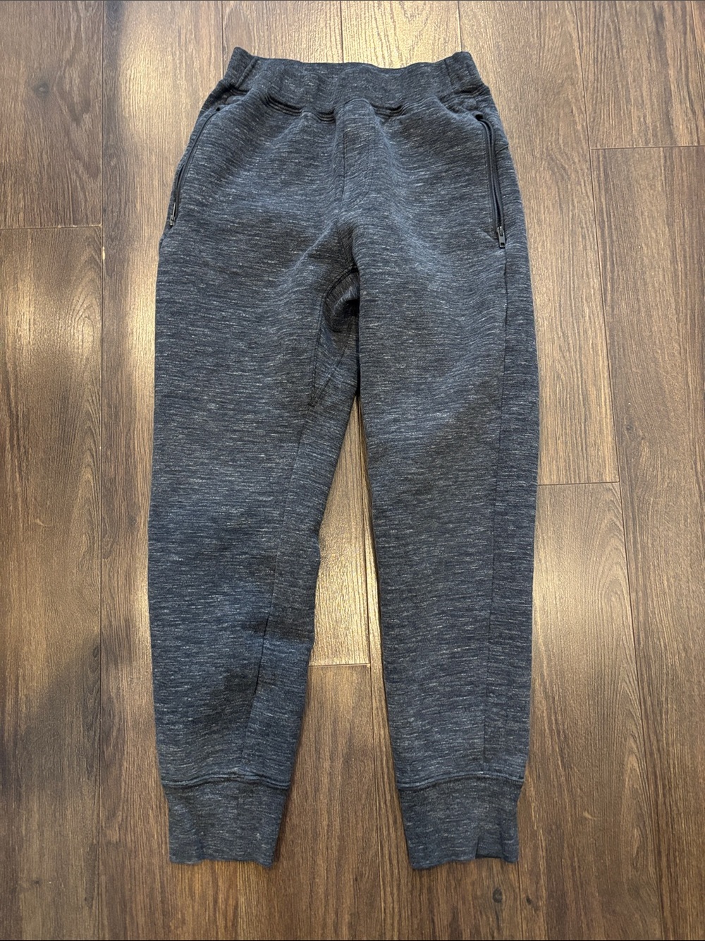 Uniqlo Men's Heather Charcoal Gray Jogger Sweatpants